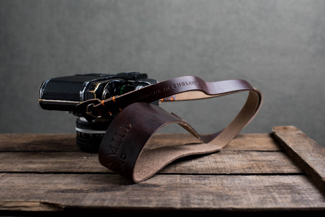 Hawkesmill-Westminster-Brown-Leather-Camera-Strap-Nikon-F-5