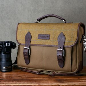 Hawkesmill-Jermyn-Street-Camera-Messenger-Backpack-Front-Nikon-F4