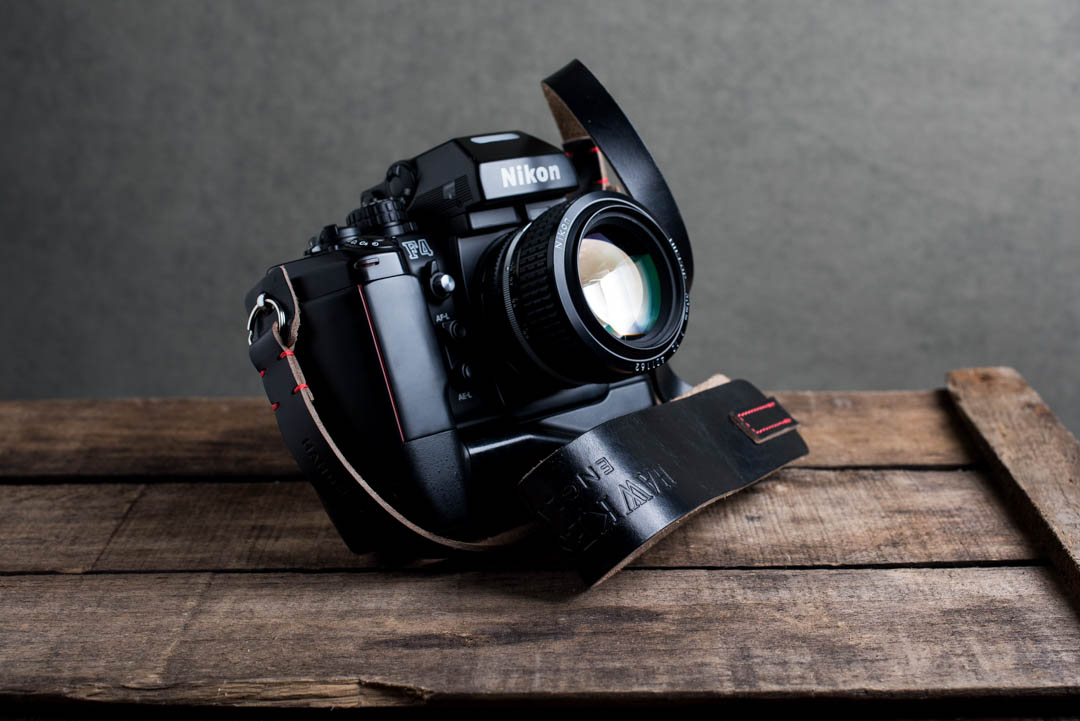 Hawkesmill-Westminster-Black-Leather-Camera-Strap-Nikon-F-1