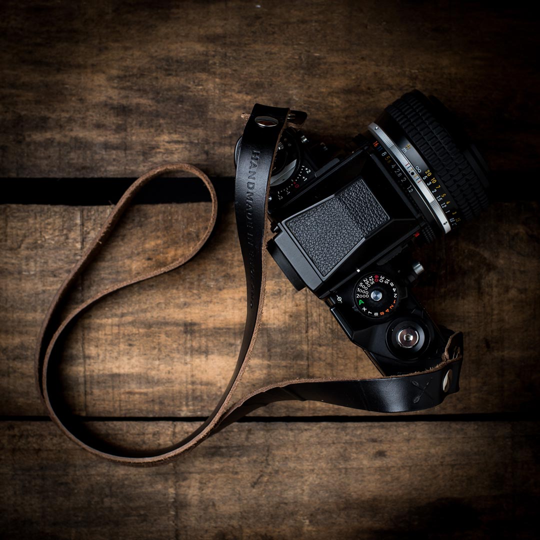 Nikon-F3-with-Hawkesmill-Horween-Camera-Neck-Strap