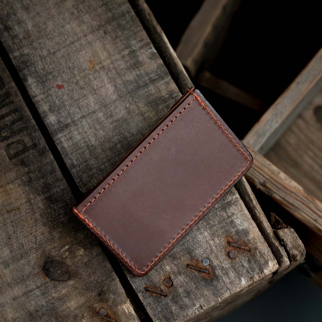 Hawkesmill Italian leather credit card holder