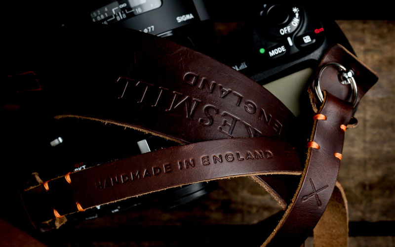 hand woven camera strap