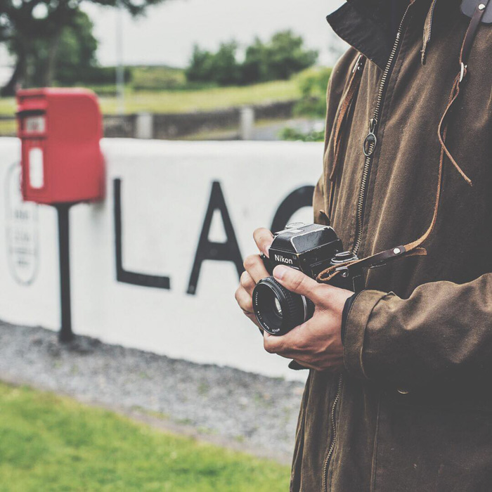 Laphroaig-Islay-Scotland-Hawkesmill-Borough-Leather-Camera-Neckp-Strap