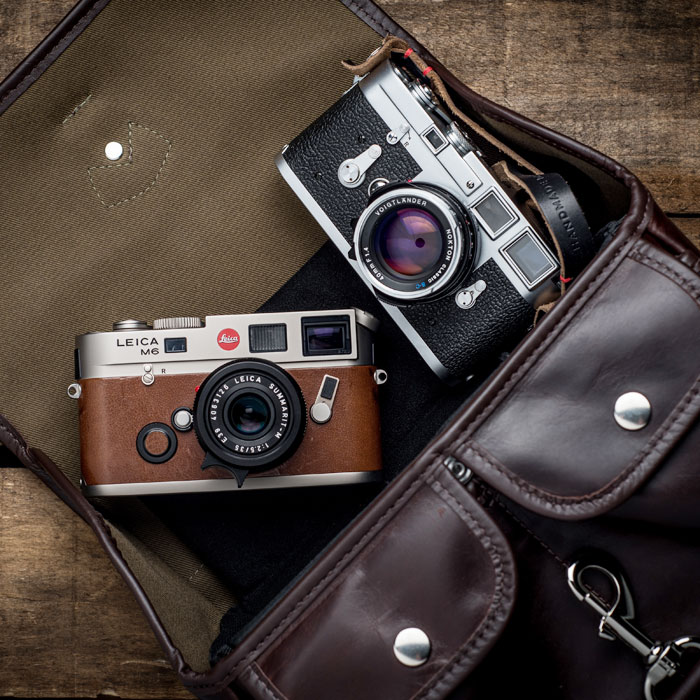 leica leather camera bag