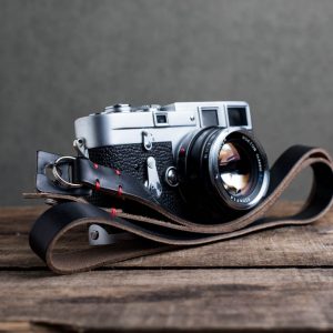 Hawkesmill-Kensington-Leather-Camera-Strap-Black-Stitched-Leica-M3-6