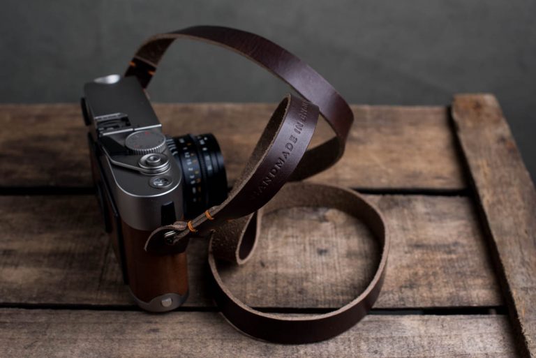 Kensington Leather Camera Strap Brown Leica, Nikon, Fujifilm