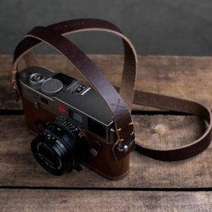 Hawkesmill-Kensington-Leather-Camera-Strap-Brown-Stitched-Leica-M6-3