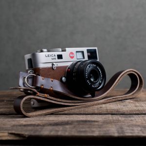 Hawkesmill-Kensington-Leather-Camera-Strap-Brown-Stitched-Leica-M6-6