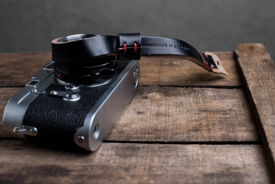 Hawkesmill-Oxford-Leather-Camera-Wrist-Strap-Black-Stitched-Leica-M3-4