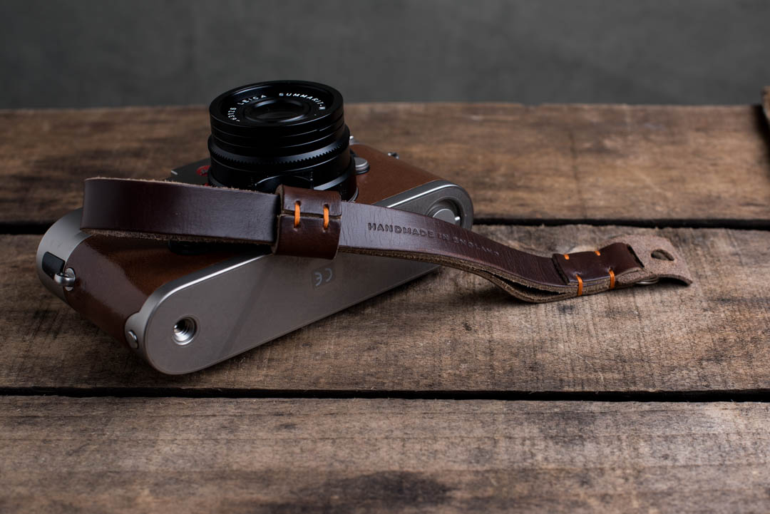 Hawkesmill-Oxford-Leather-Camera-Wrist-Strap-Brown-Stitched-Leica-M6-4