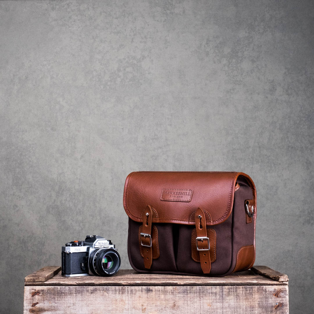Review: Vintage Leather Camera Bag by Fig Bags - Mini Travellers - Family  Travel & Family Holiday Tips