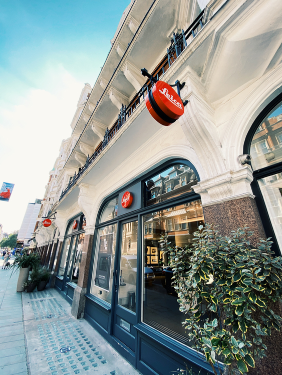 Leica Store Mayfair London, Hawkesmill Straps