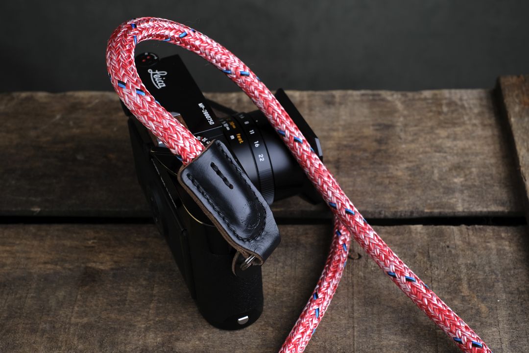 hawkesmill-rope-camera-strap-red-logo