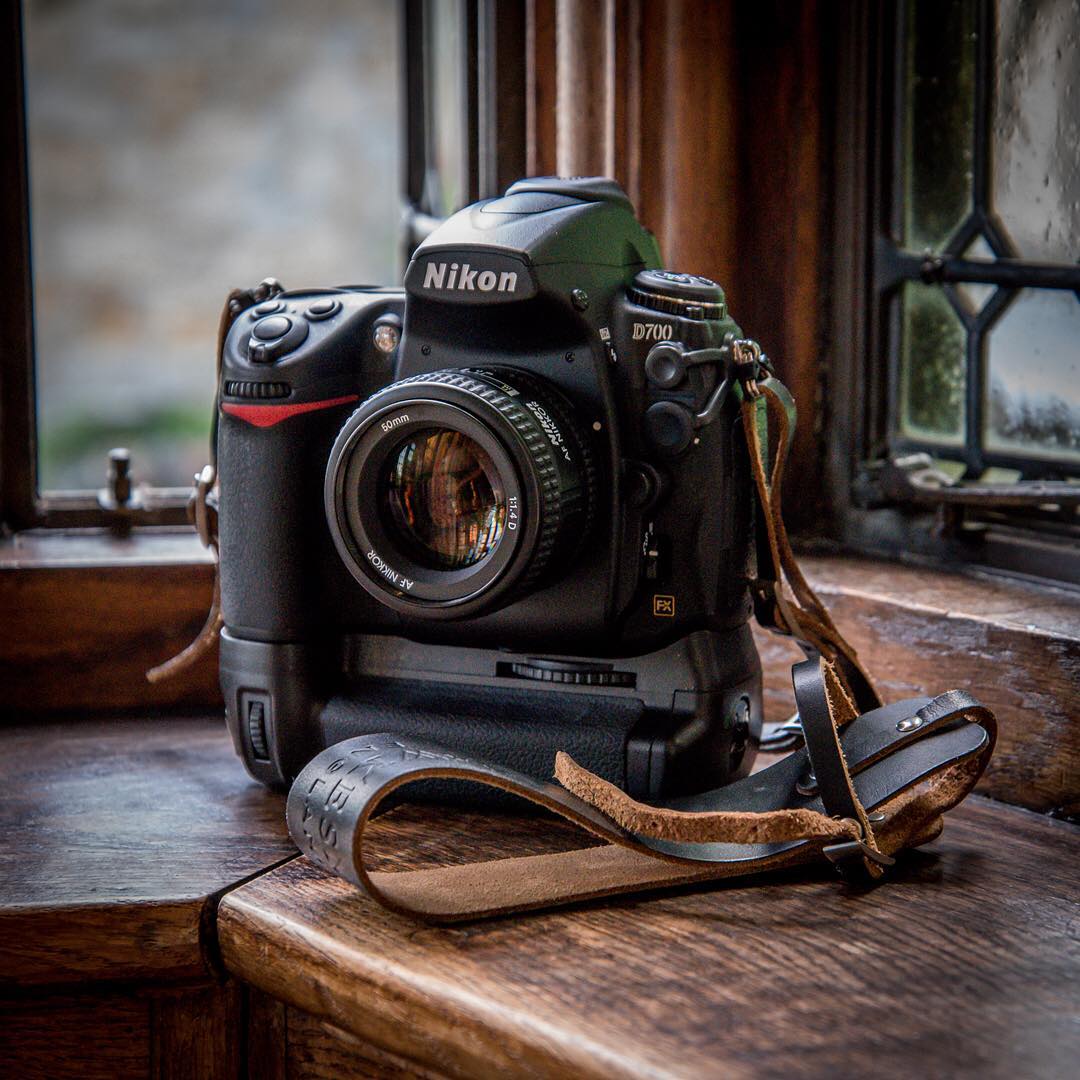 Nikon D700 with the Hawkesmill Borough camera strap